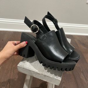 Madden Girl Chunky Heel Booties